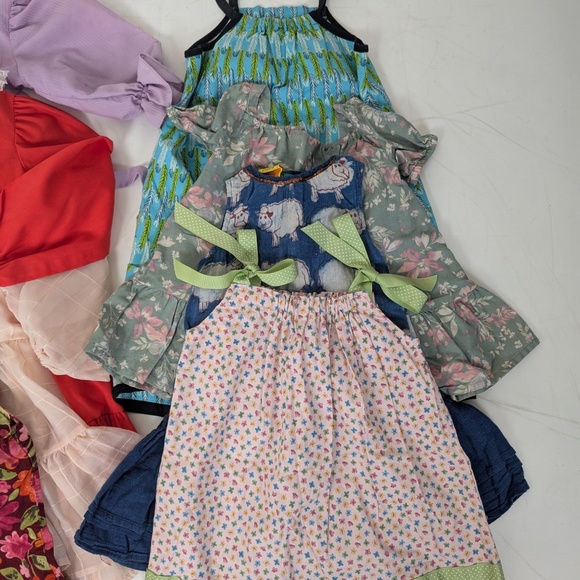 Girls Vintage Bundle of Clothes Dresses Skirt Jacket Converse Pyjamas Sundress - Picture 4 of 10